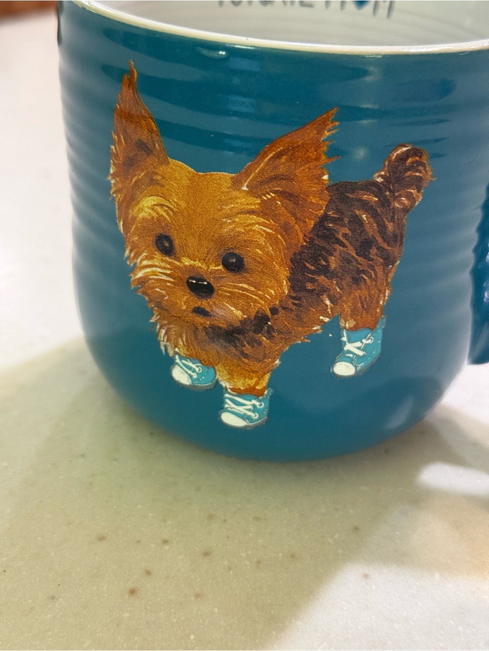 Yorkie accessories Bundle- Ceramic coffee mug, wall decor and gift cards - Picture 6 of 9